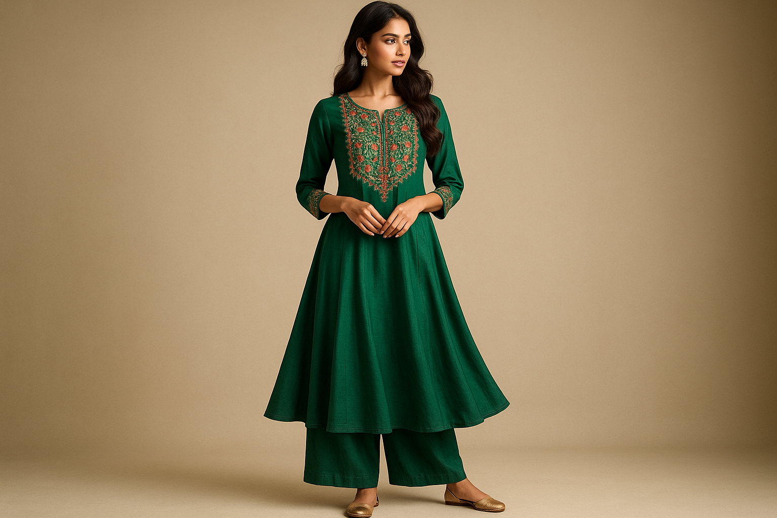 indian model in kurtaa set